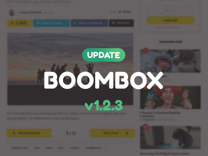 Boombox update v1.2.3