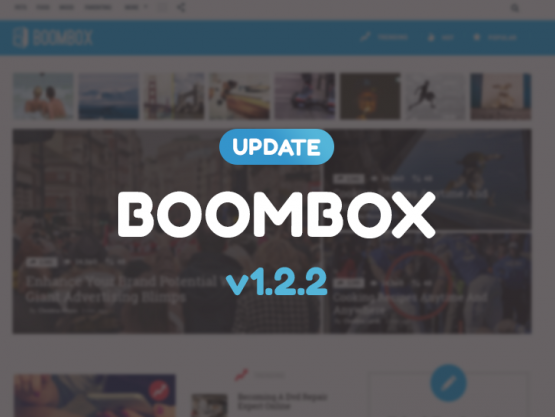 Update released for Boombox – V1.2.2