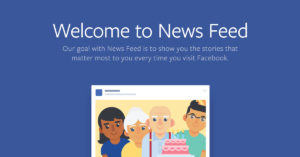 Facebook pots in the news feed 