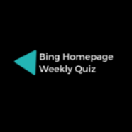 Profile picture of Bing Homepage Weekly Quiz